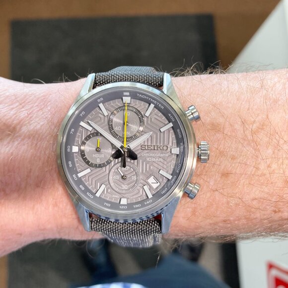 Seiko Essentials Men's Chronograph Watch - Picture 5 of 8